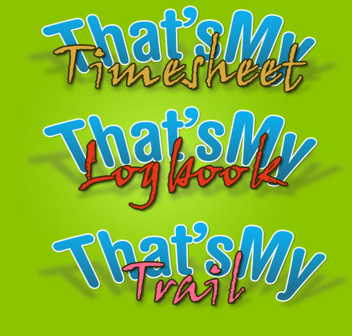 That's My™ Timesheet, Logbook and Trail