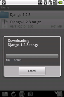 WebDAV Navigator for Android