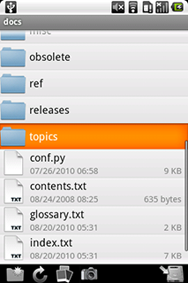 WebDAV Navigator for Android